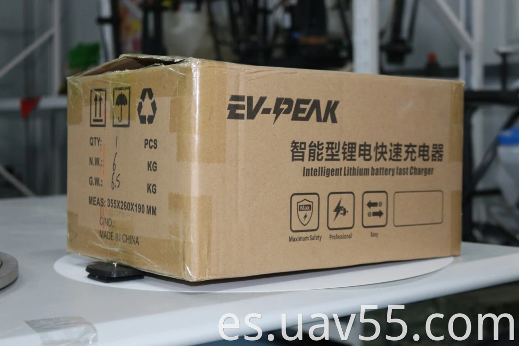 EV-PEAK U4-HP Balance Charger Dual canal para la batería LIPO/LIHV 6S-14S 2500W 25A